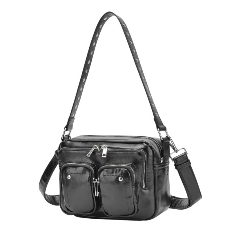 Eliie Wrinkle Recycled Black - Imatge 2