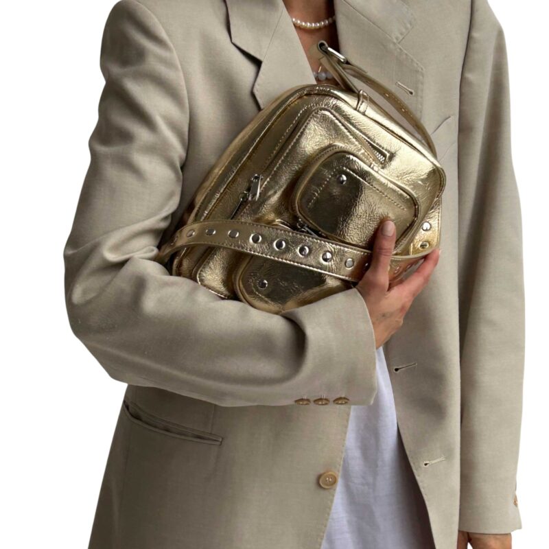 Ellie recycled cool light gold - Imatge 4