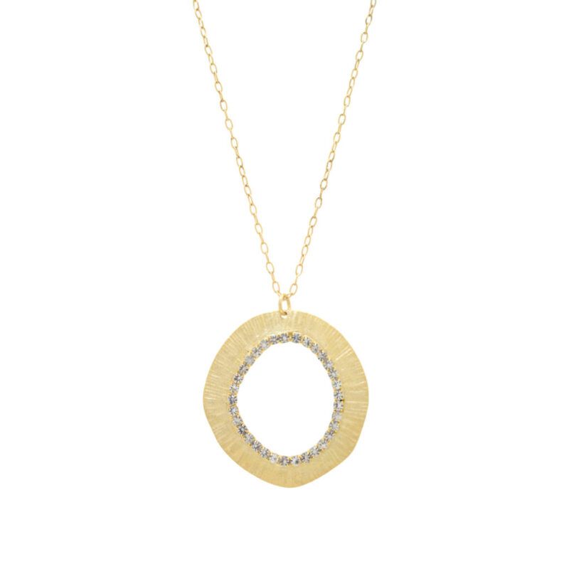 Collar sol strass