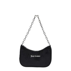 Kabelo Velour Shoulder Bag Black