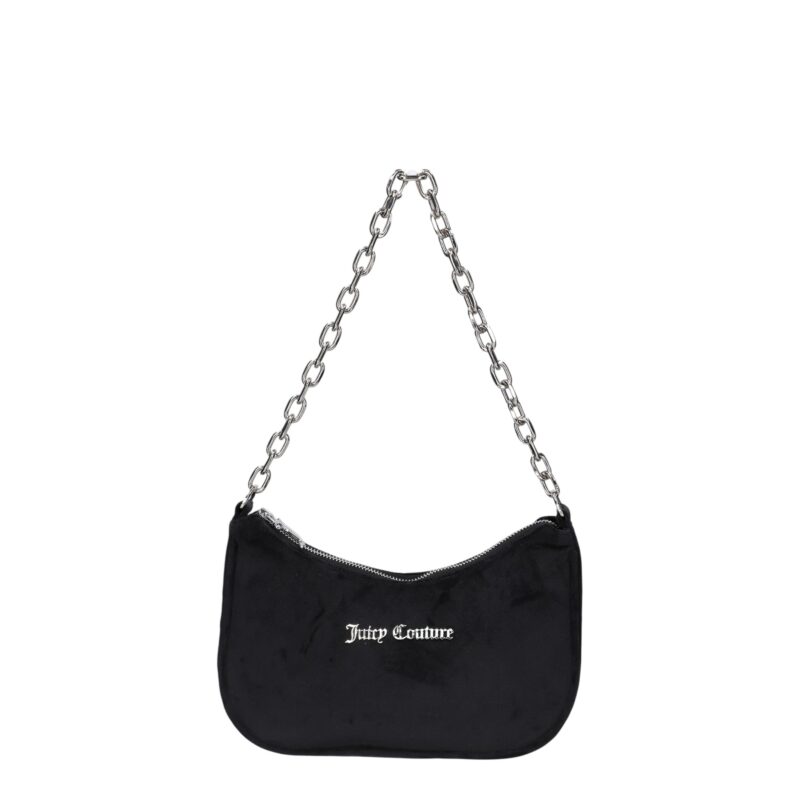 Kabelo Velour Shoulder Bag Black