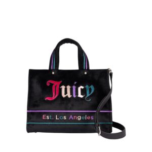Iris Velvet M.Shopper Bag Velvet Multicolor/Black
