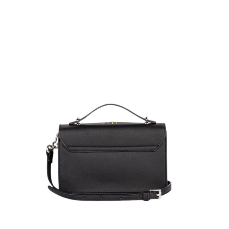 London S. Heart Crossbody PU Black - Imagen 2