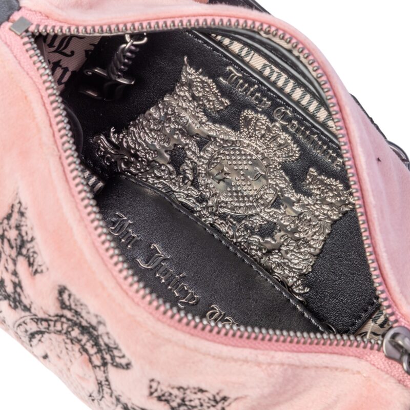 Twig Dogs Hobo bag Black Pink - Imatge 3