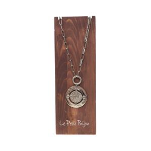 Collar moneda templaria