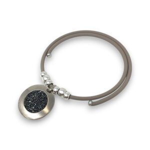 Cristal Rock Chocker Argent