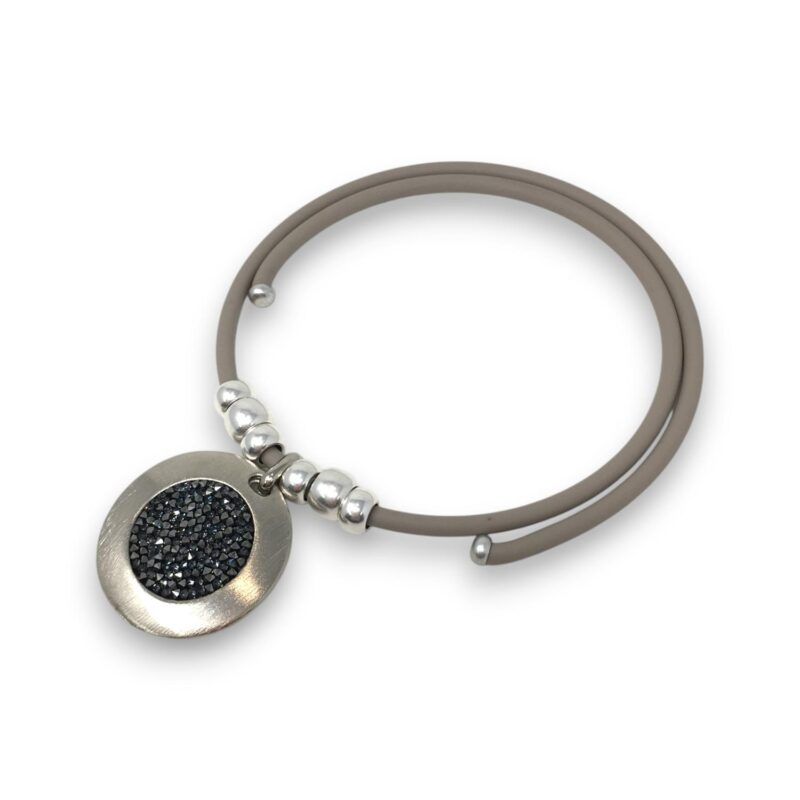 Cristal Rock Chocker Argent