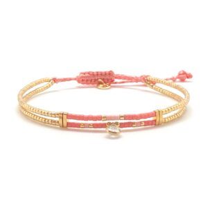Bracelet miyuki B07 watermelon