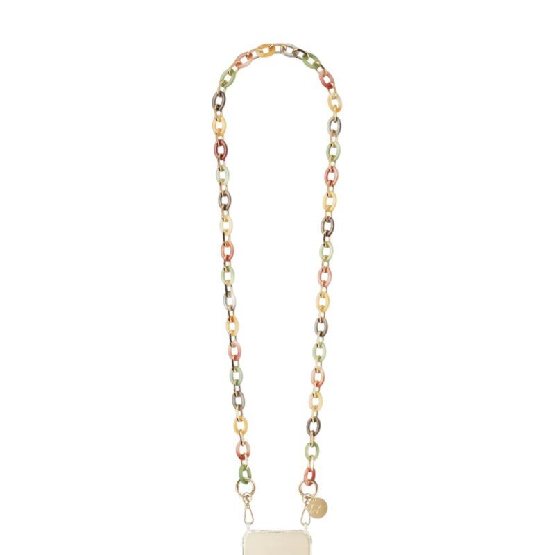 Chaine Cassy multicolore resine