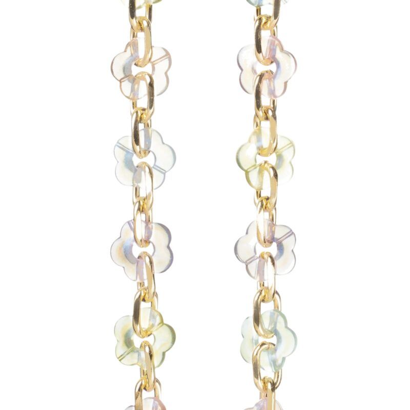 Chaine Cassy fleurs holographiques - Imagen 2