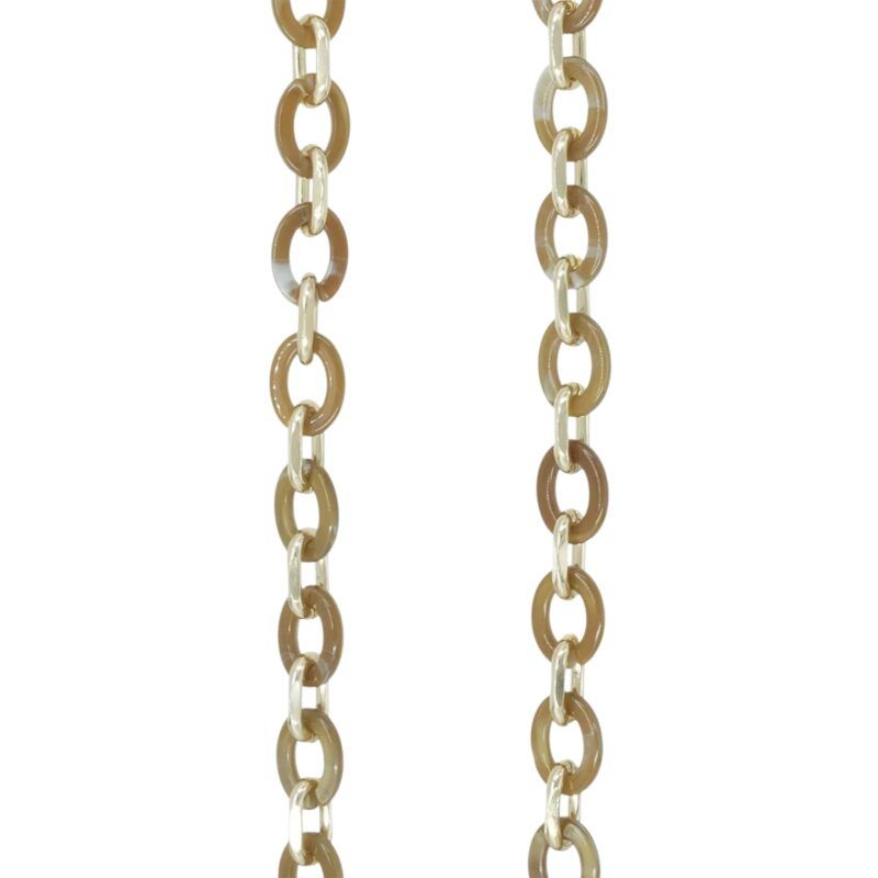 Chaine Cassy doré resine - Imagen 2