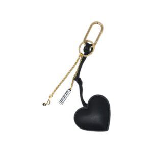 CHARM MUSIC HEART BLACK