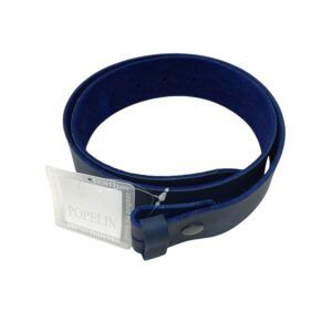 Cuero Cinturón Azul