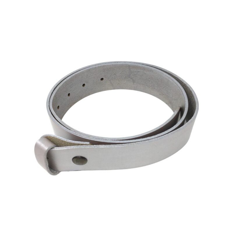 Cuero Cinturón Plata