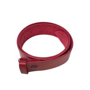 Cuero Cinturón Rojo