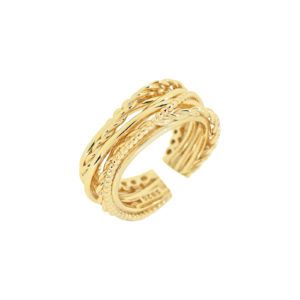 Anillo trenza