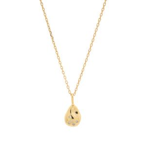 Collar gota irregular circonitas