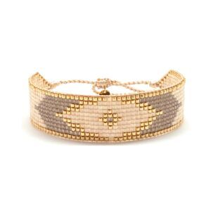 Bracelet miyuki B01 Porcelain