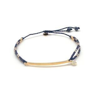 Bracelet miyuki B18 navy Blue