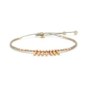Bracelet miyuki B23 Hazelnut