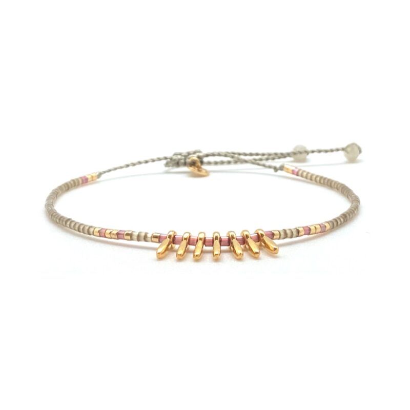 Bracelet miyuki B23 Hazelnut