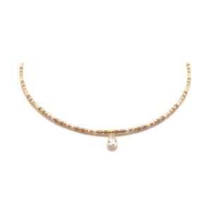 Miyuki Necklace N03 porcelain