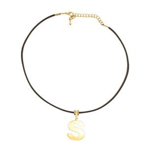 Maxi Letter Suede