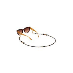 IRIS perles noires lunettes