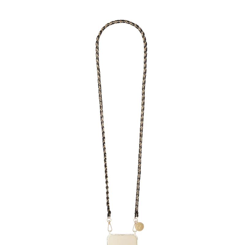 Chaine Lou Noir dore