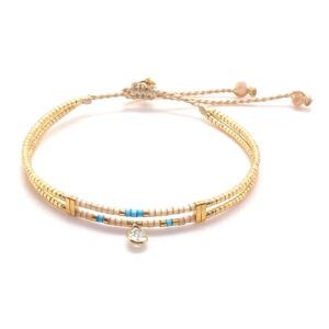 Bracelet miyuki B21 Blonde