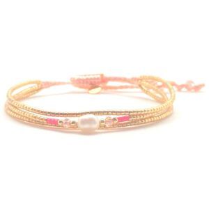 Bracelet miyuki B25 Champagne