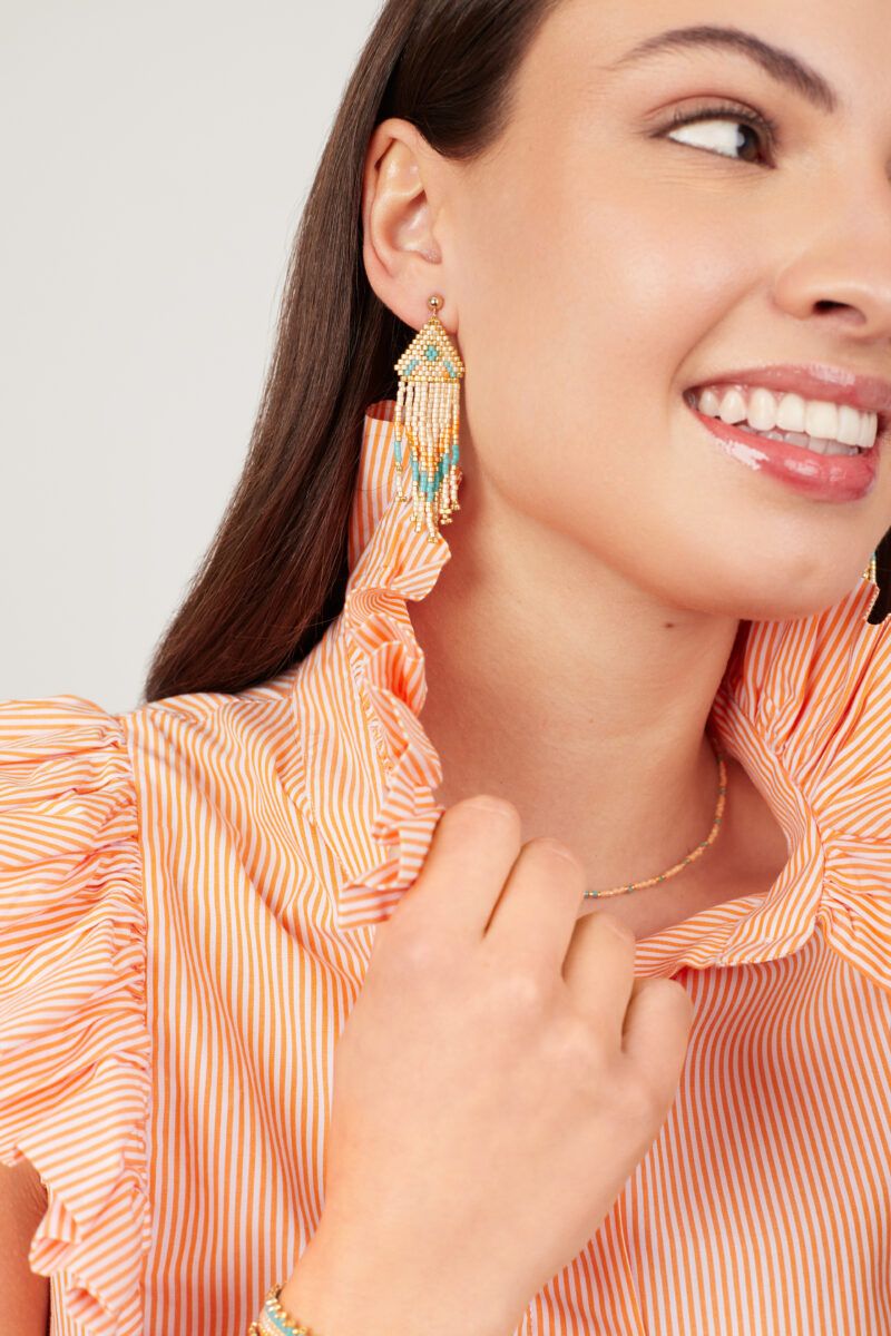 Miyuki Earrings E03 Mystic Sunrise - Imatge 2