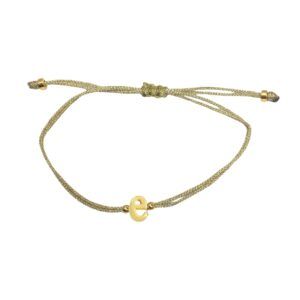 Letter Bracelet Gold