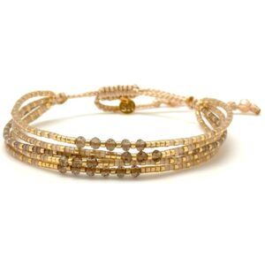 Bracelet miyuki B15 Capuccino