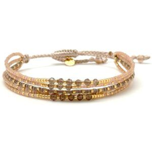 Bracelet miyuki B15 Powder Pink