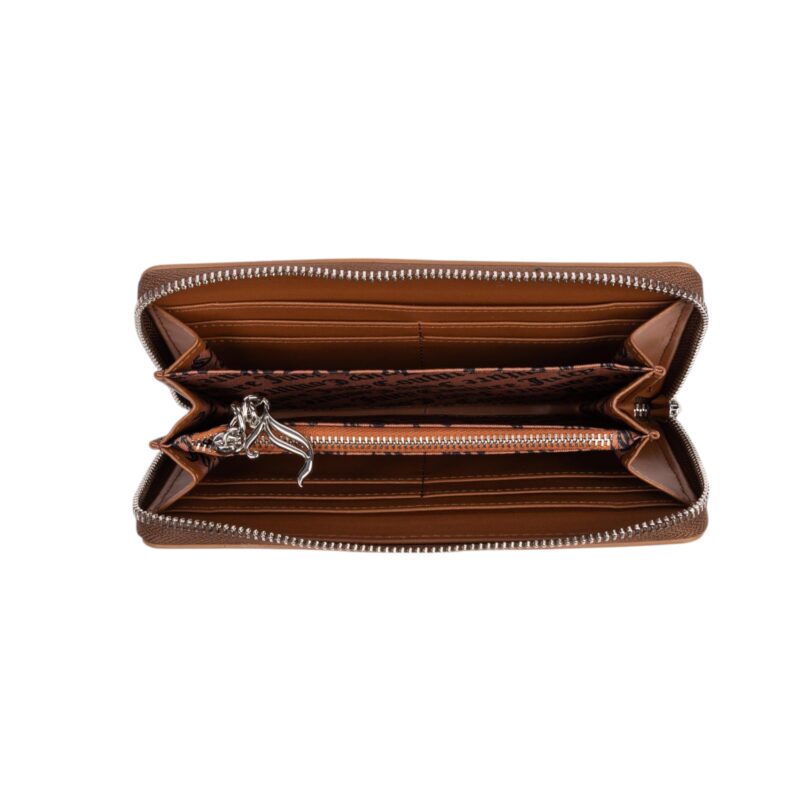 Jasmine L Zip Wallet PU Tan - Imagen 2