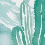 Watercolor Cactus