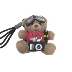CHARM BEAR CAMERA FUXIA