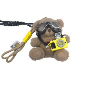 CHARM BEAR CAMERA YELLOW