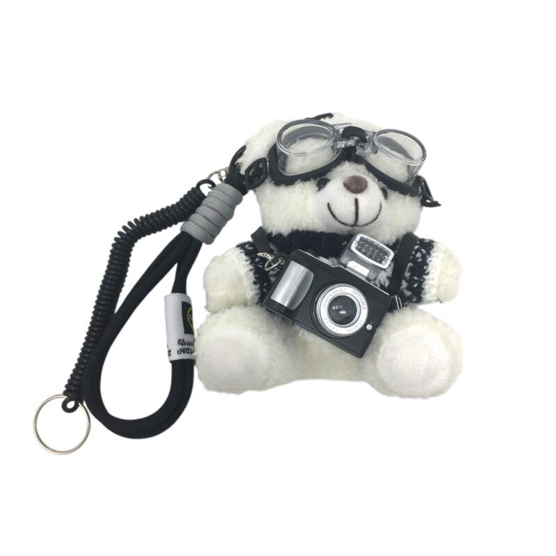 CHARM BEAR CAMERA WHITE