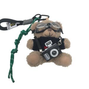 CHARM BEAR CAMERA BLUE GREEN