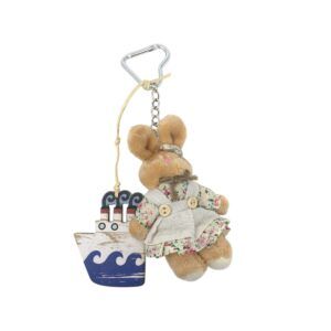 CHARM LITTLE RABBIT BOAT