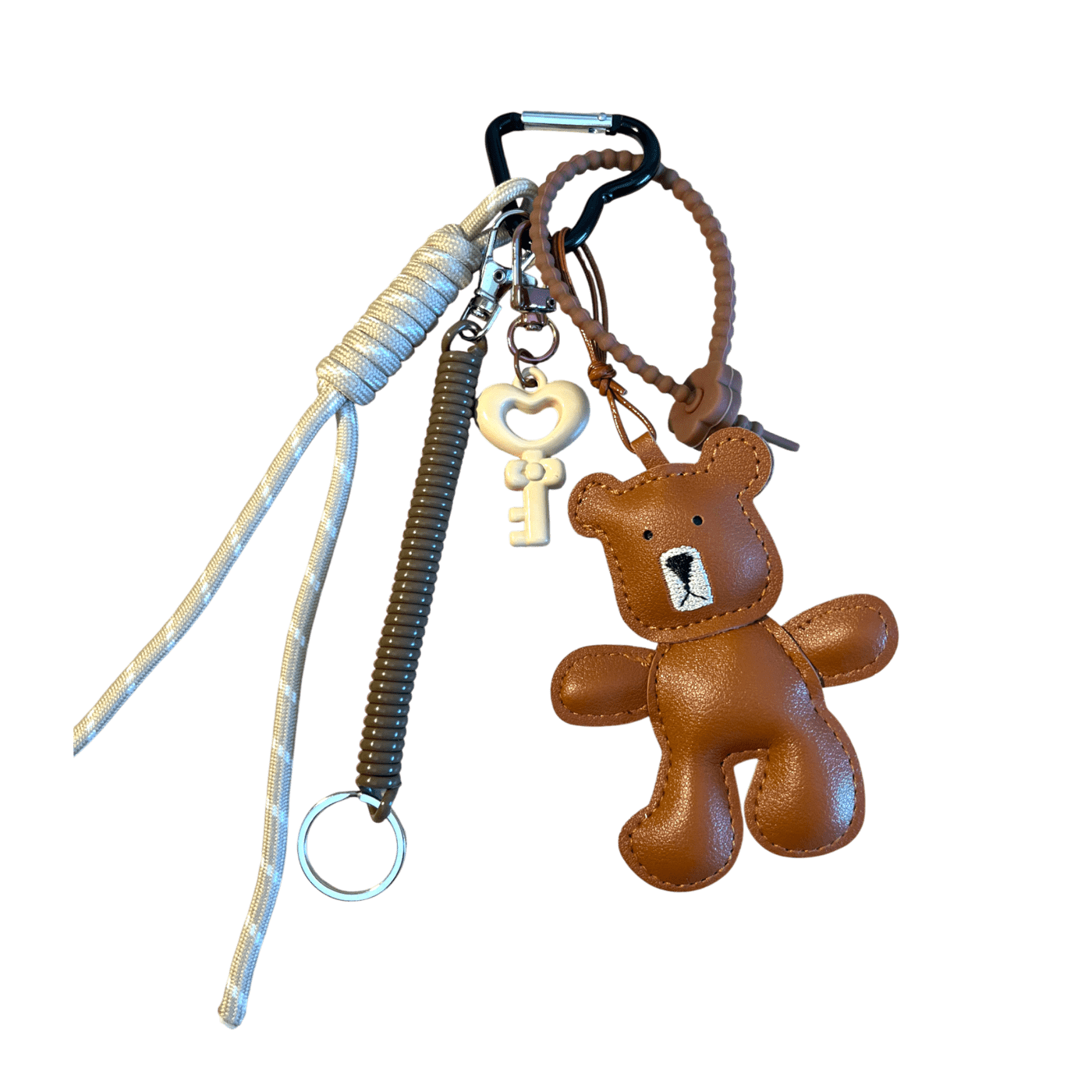 TEDDY BEAR KEYS CHARM
