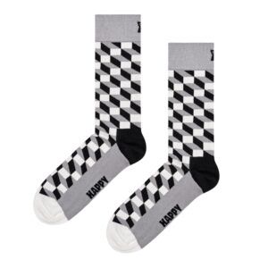 Filled optic black white