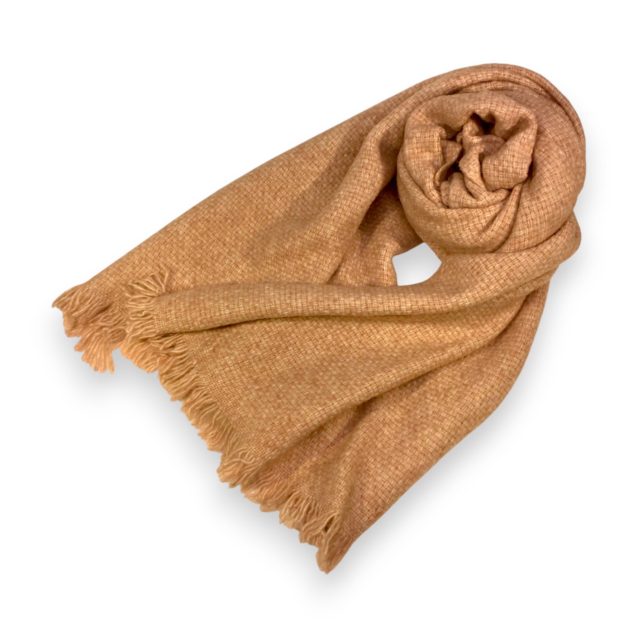 Bufanda Caramelo entrecruzado