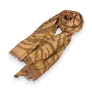 Bufanda zebra Caramelo