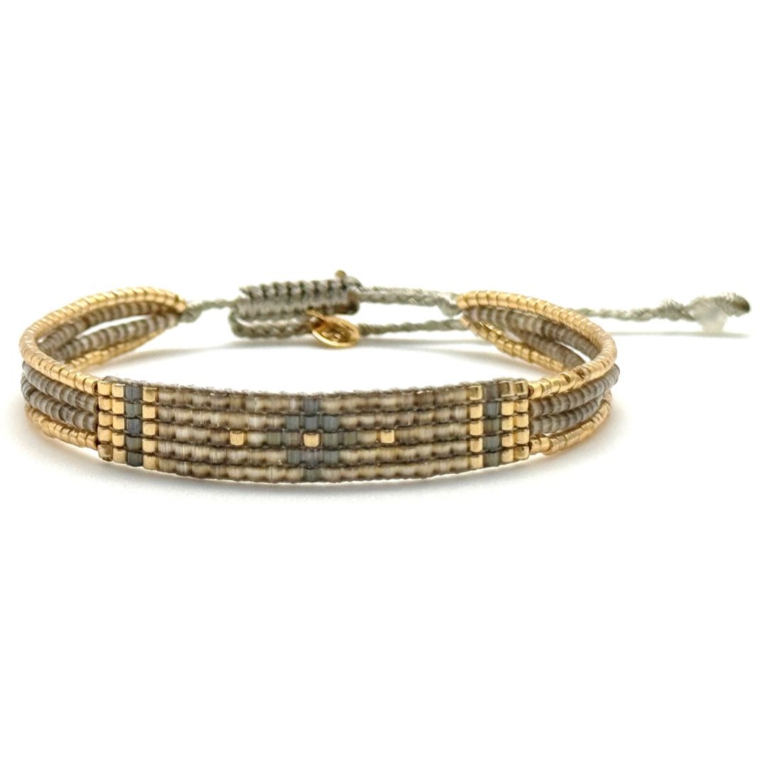 Bracelet miyuki B15 Jasmin honey
