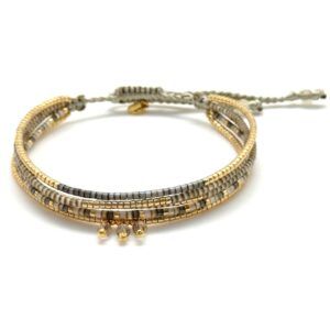 Bracelet miyuki B36 Jasmin honey
