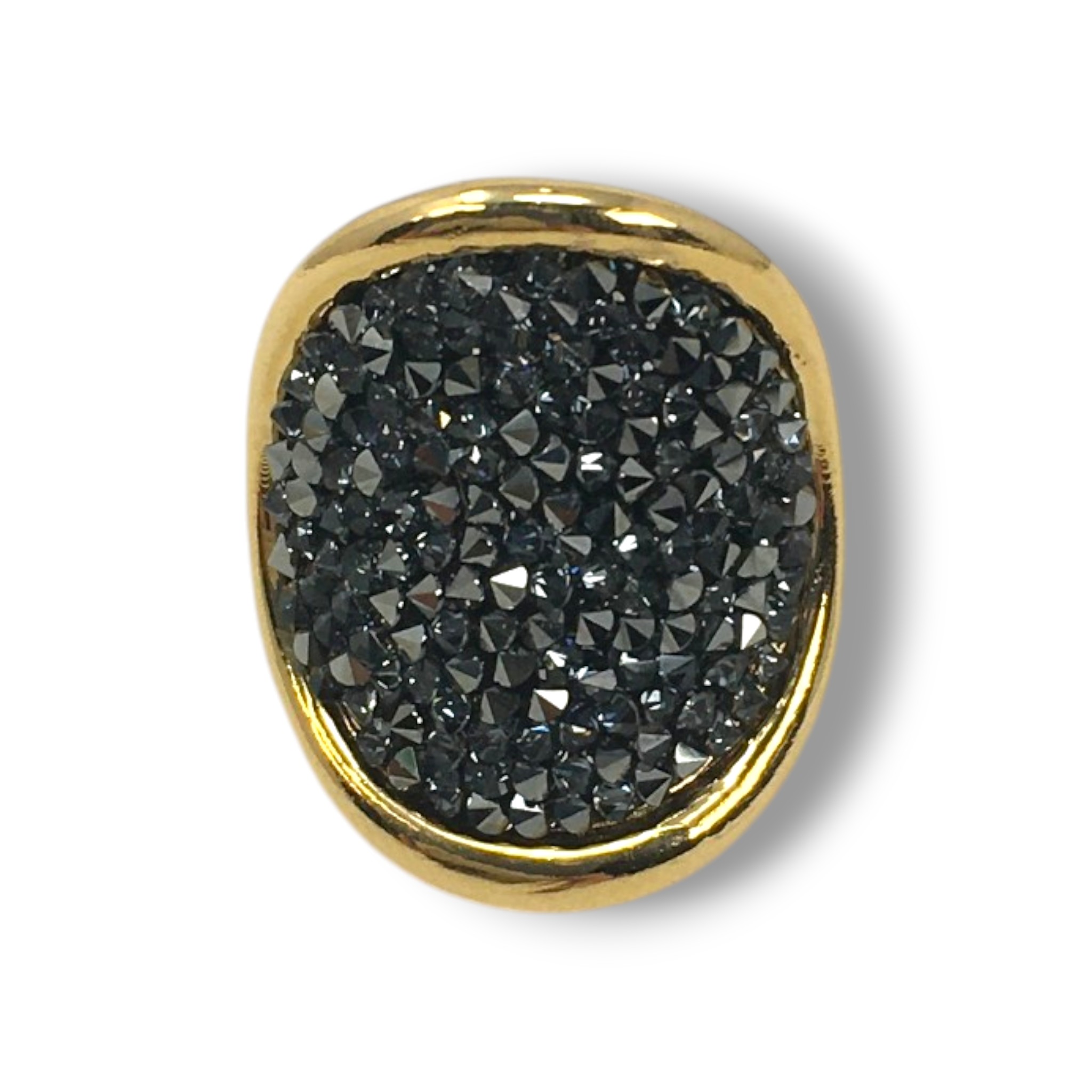 Anell cristal rock or - Imatge 3