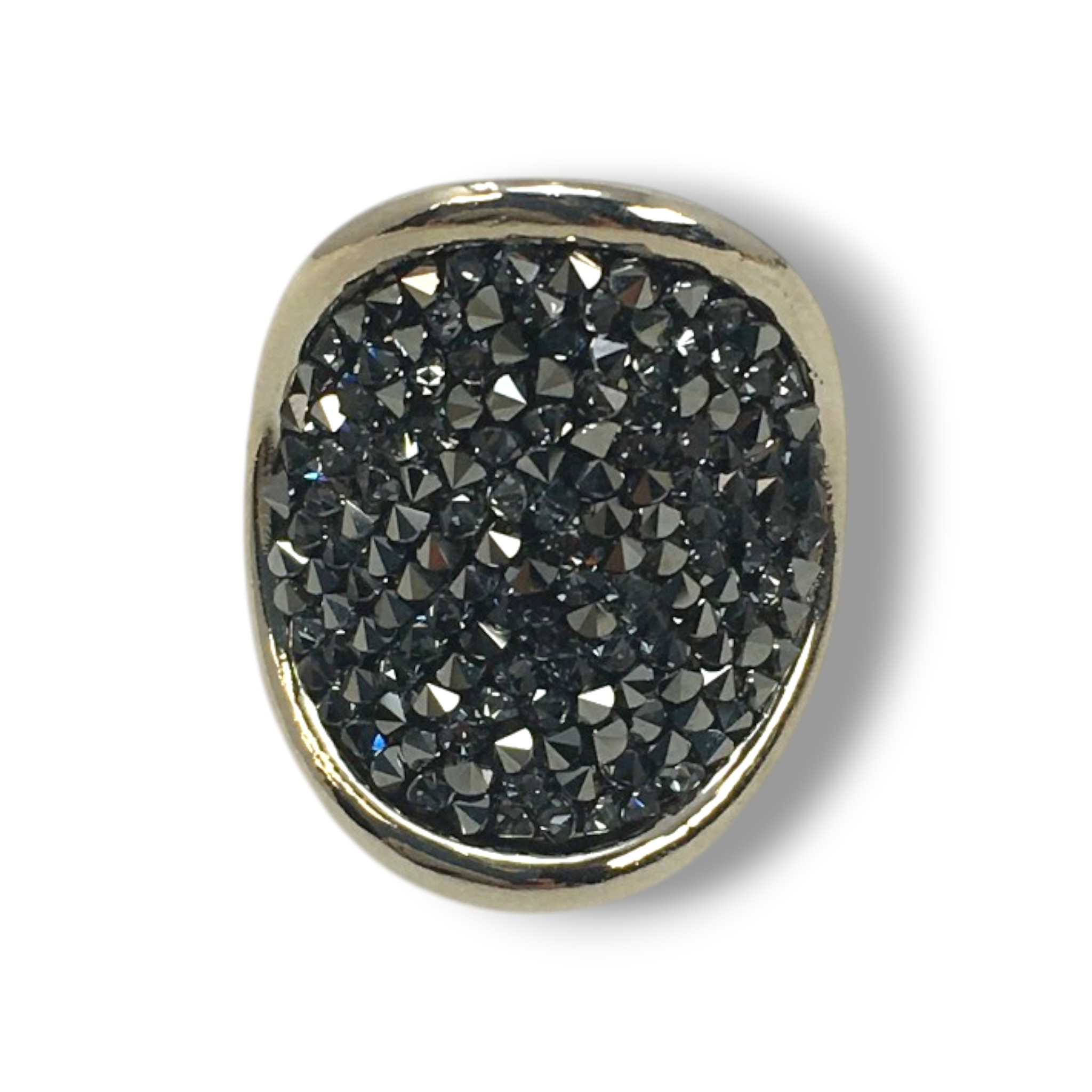 Anell cristal rock plata - Imatge 3